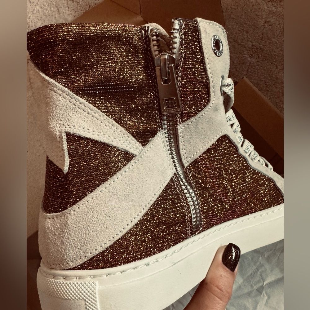 Zadig & Voltaire Multicolor High-Top Sneakers - Picture 11 of 15